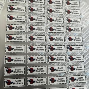 A4 Personalised Iron-On Clothing Labels South Africa – Durable & Washproof Name Tags