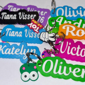 Personalised 3D Printed Keychains South Africa – Unique Custom Gifts